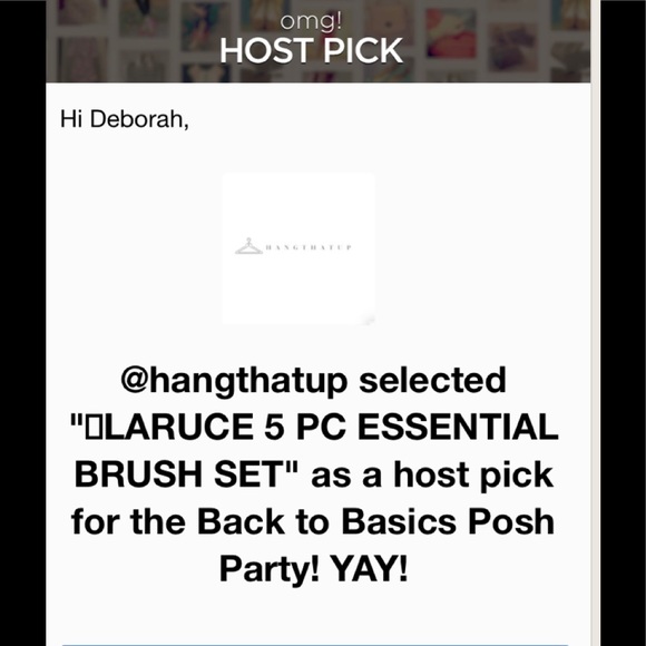 LARUCE 5 PC ESSENTIAL BRUSH SET| Host Pick - Picture 8 of 8